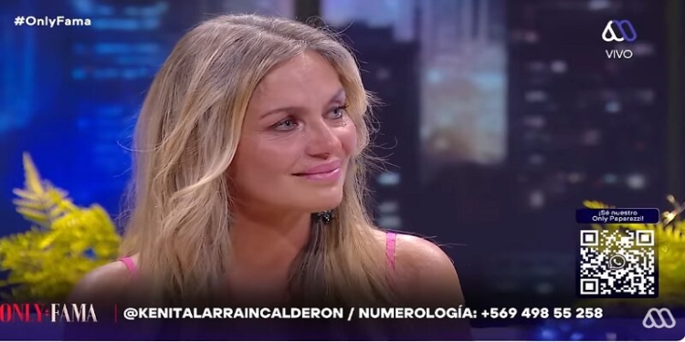 Kenita Larraín se emocionó en "Only Fama" al analizar polémicas de Maite Orsini