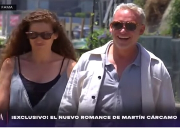 Nueva pareja Martín Cárcamo