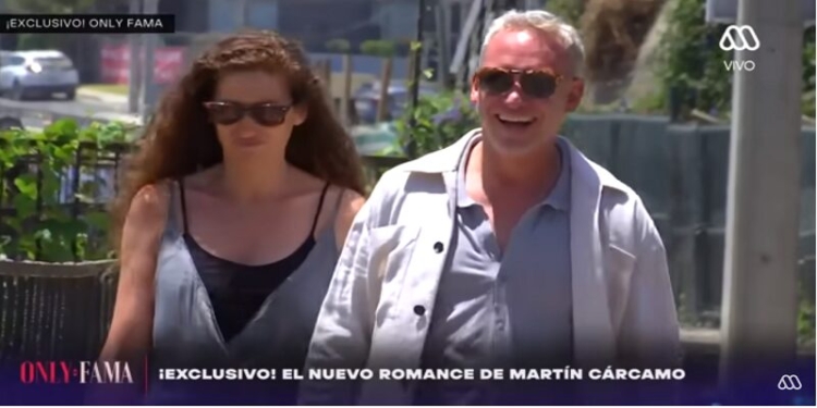 Nueva pareja Martín Cárcamo