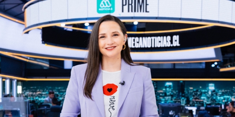 Andrea Arístegui se despidió de Mega