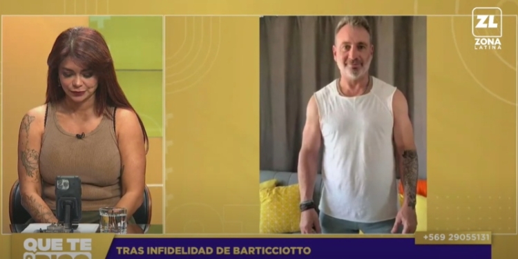 Antonella Ríos y la polémica con Marcelo Barticciotto