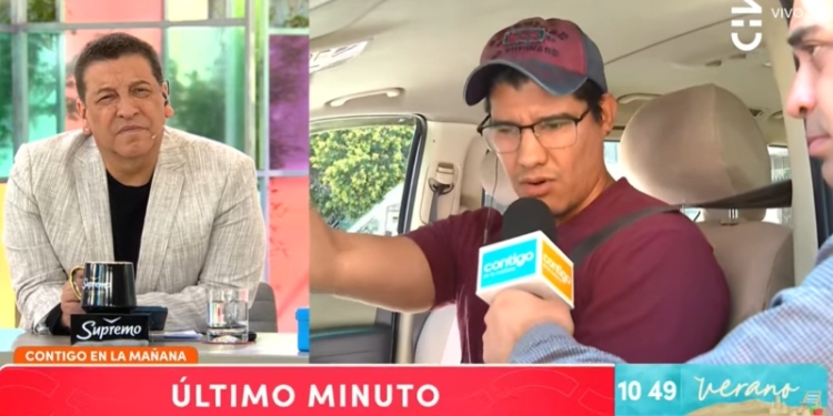 Tenso cruce en Contigo en la Mañana
