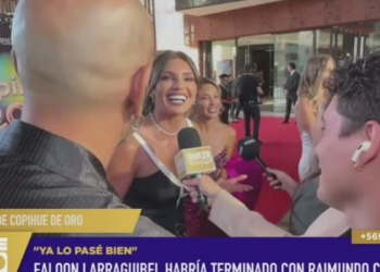 Faloon Larraguibel se refiere a polémico video de Raimundo Cerda y Cony Capelli