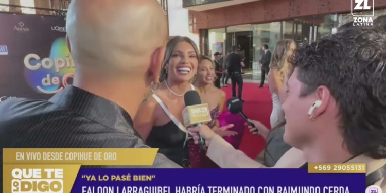 Faloon Larraguibel se refiere a polémico video de Raimundo Cerda y Cony Capelli