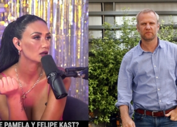 Pamela Díaz y Felipe Kast