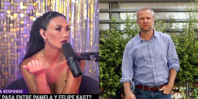 Pamela Díaz y Felipe Kast