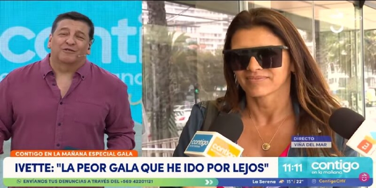 Ivette Vergara contó su mala experiencia en la Gala de Viña