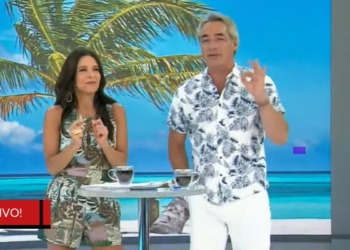 José Luis Repenning y Karla Constant en Tu Día