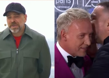 Neme y Martín Cárcamo en Gala de Viña