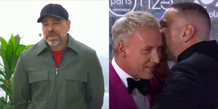 Neme y Martín Cárcamo en Gala de Viña