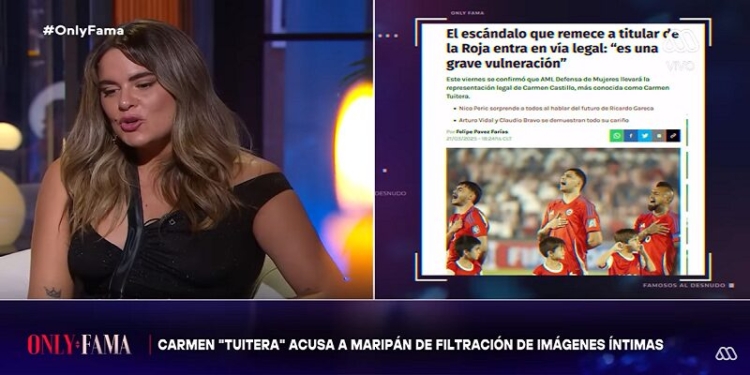 Carmen Tuitera acusa a Guillermo Maripán