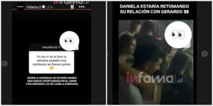 Daniela Aránguiz y la expareja de Camila Andrade estarían juntos