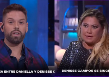 Michael Roldán y Denisse Campos se enfrentaron