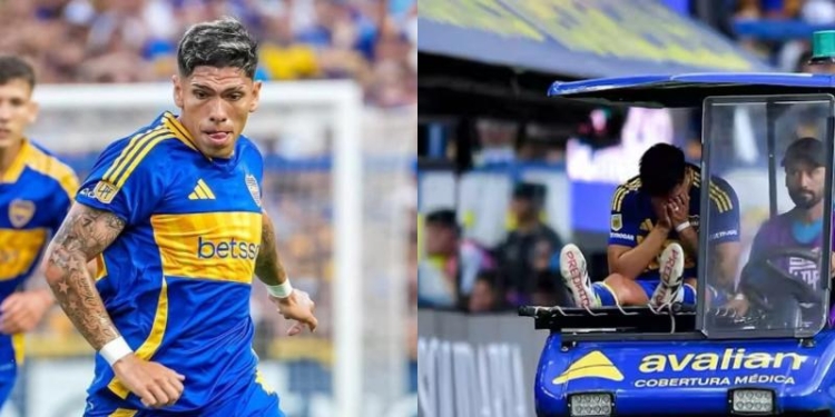 Boca Juniors Carlos Palacios y Williams Alarcón