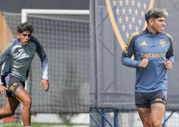 Fernando Gago cortó a Carlos Palacios