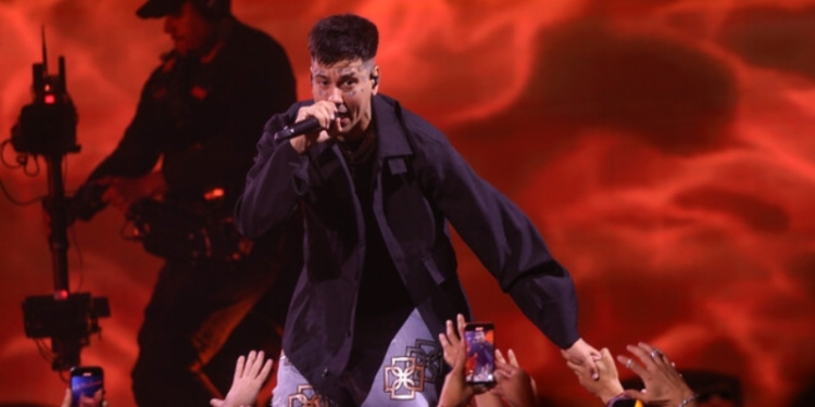 El rating que marcó Duki en Viña 2025