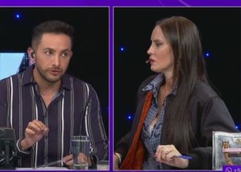 El encontrón de Hugo Valencia y Adriana Barrientos