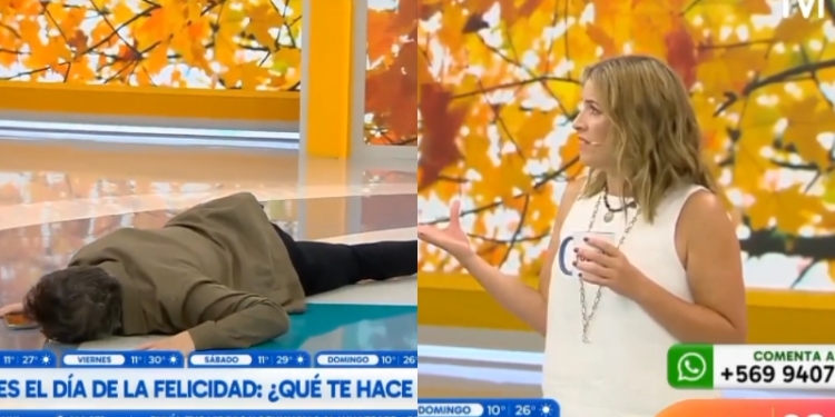 Monserrat Álvarez dejó en el suelo a Eduardo Fuentes