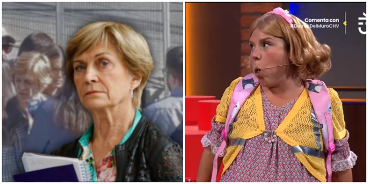 "Detrás del Muro” se burló con todo de Evelyn Matthei