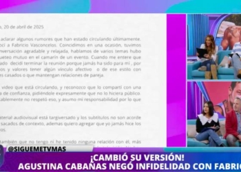 Sígueme Agustina Cabañas
