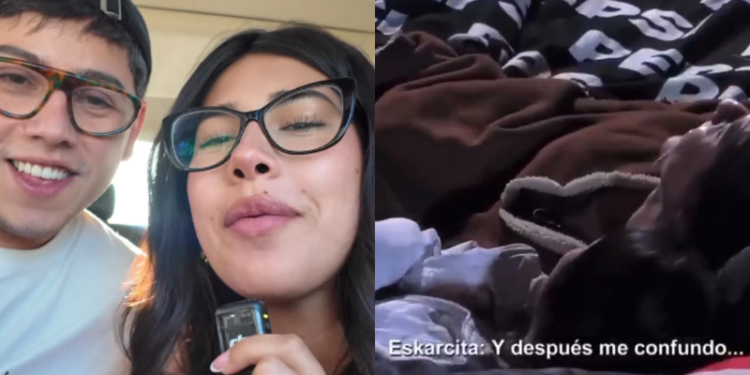Julitroz reacciona a romántico momento de Eskarcita en Mundos Opuestos 3