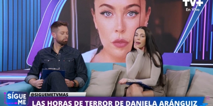 Daniela Aránguiz da detalles de su madrugada del terror