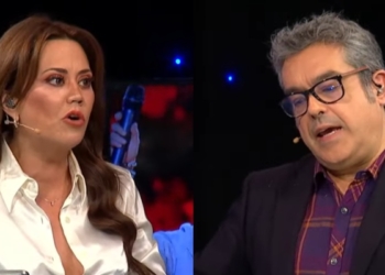 Daniella Campos tuvo tenso encontrón con Hugo Valencia