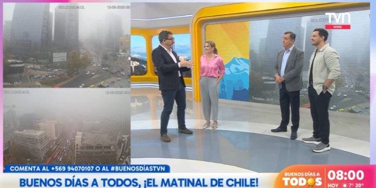 Eduardo Fuentes regresó a Buenos Días a Todos
