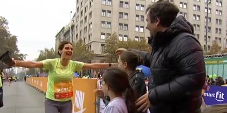 María Luisa Godoy recibió especial apoyo de su esposo e hijos