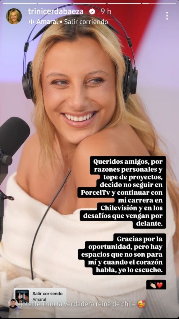 Trini Cerda renunció tras encontrón con Reina de Chile