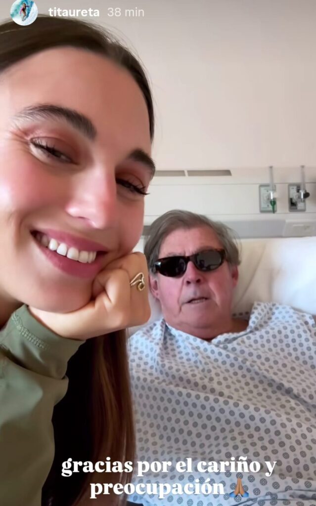 Emeterio Ureta está internado