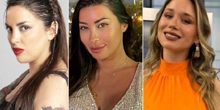 Natu Urtubias, Fanny Cuevas y Pía Pérez