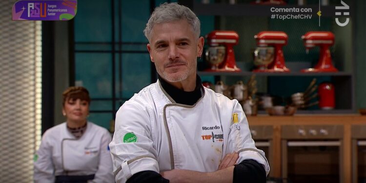 La emoción de Ricardo Fernández en Top Chef VIP