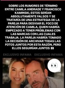 Kamiski y Camila Andrade