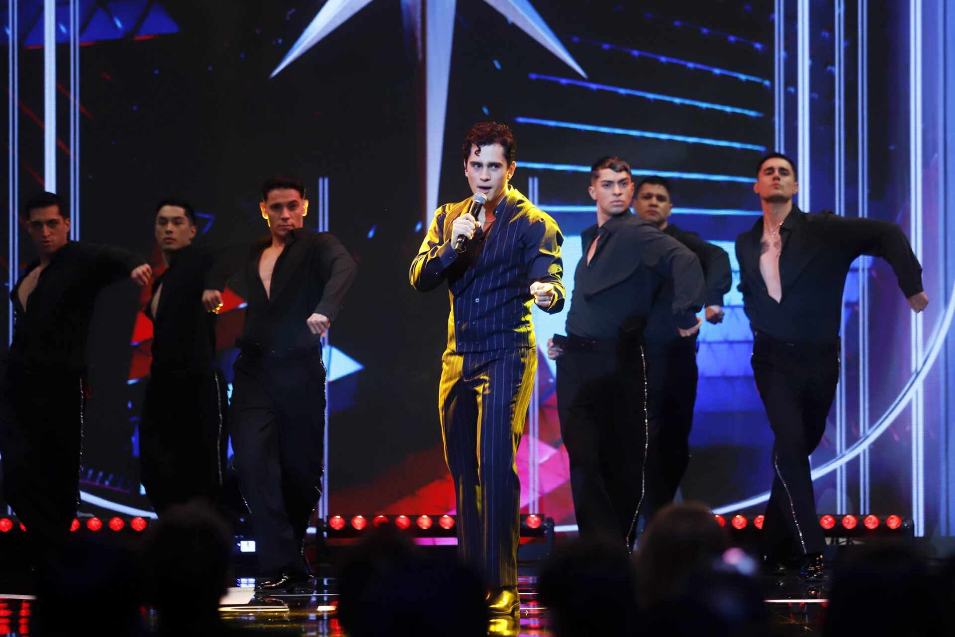Nico Ruiz en final de Miss Universo Chile