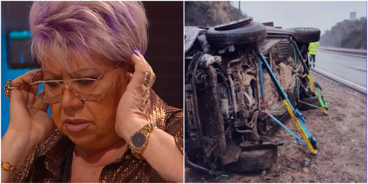 Revelan impactantes audios del accidente de Paty Maldonado 