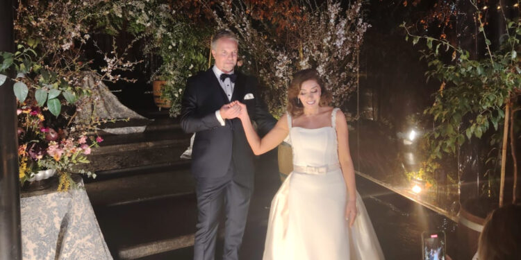 Así fue el matrimonio de Carmen Gloria Arroyo y Bernardo Borgeat 