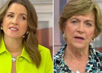 Monserrat Álvare y Evelyn Matthei