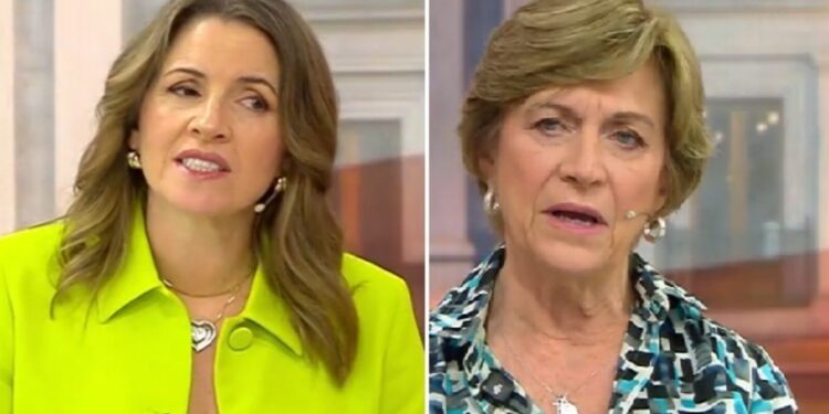 Monserrat Álvare y Evelyn Matthei