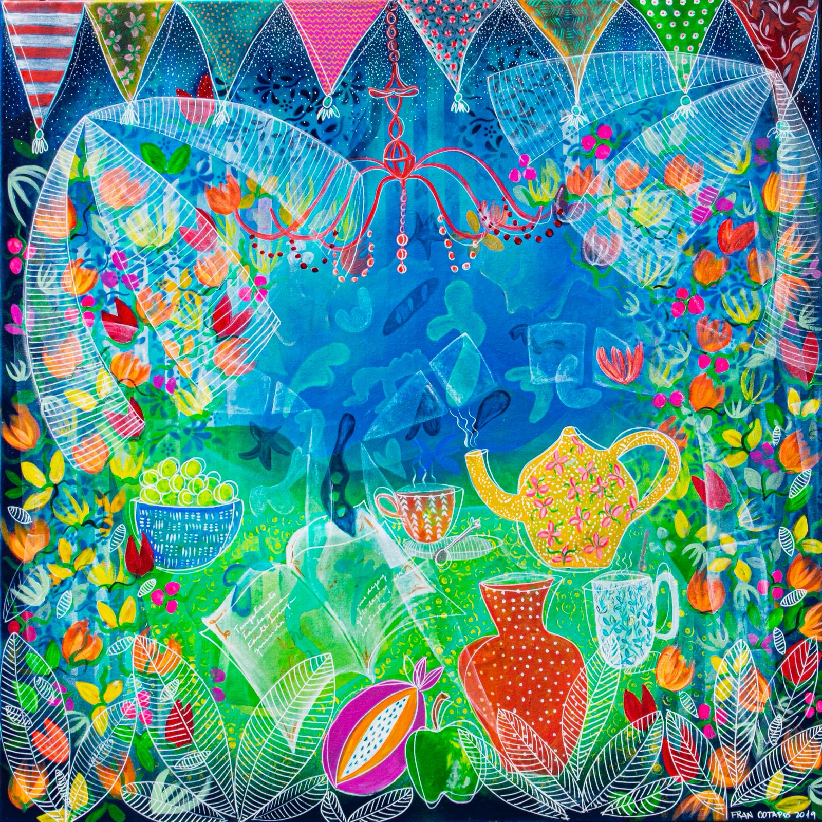 Cuadro artista Francisca Cotapos
