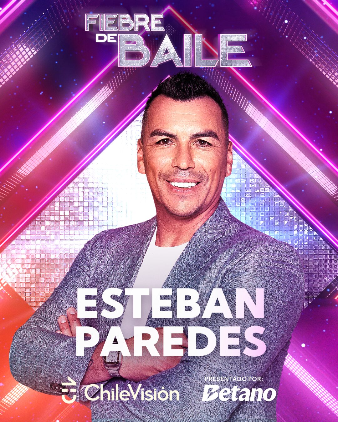 Esteban Paredes en Fiebre de Baile