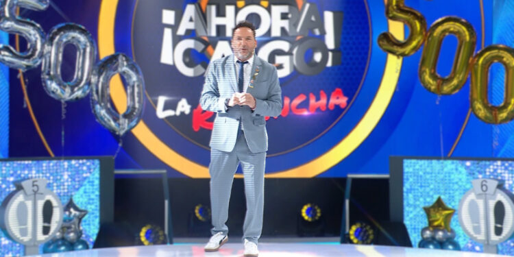 Celebración Ahora Caigo 500 capítulos