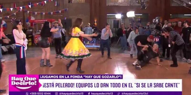 caída panelista hay que decirlo
