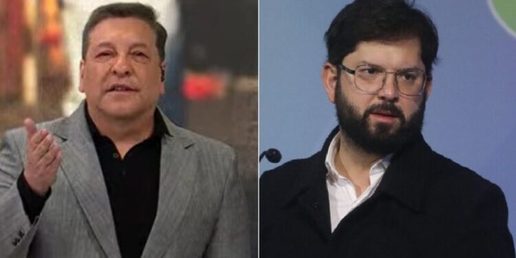Julio César Rodríguez y Gabriel Boric