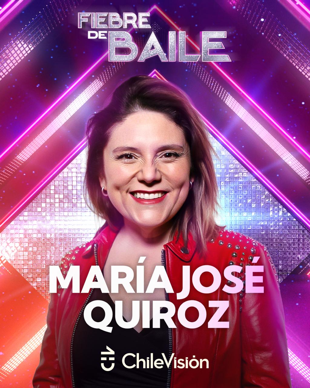 María José Quiroz en Fiebre de Baile