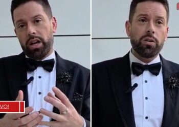 Michael Roldán se cuadra con Daniela Aránguiz.