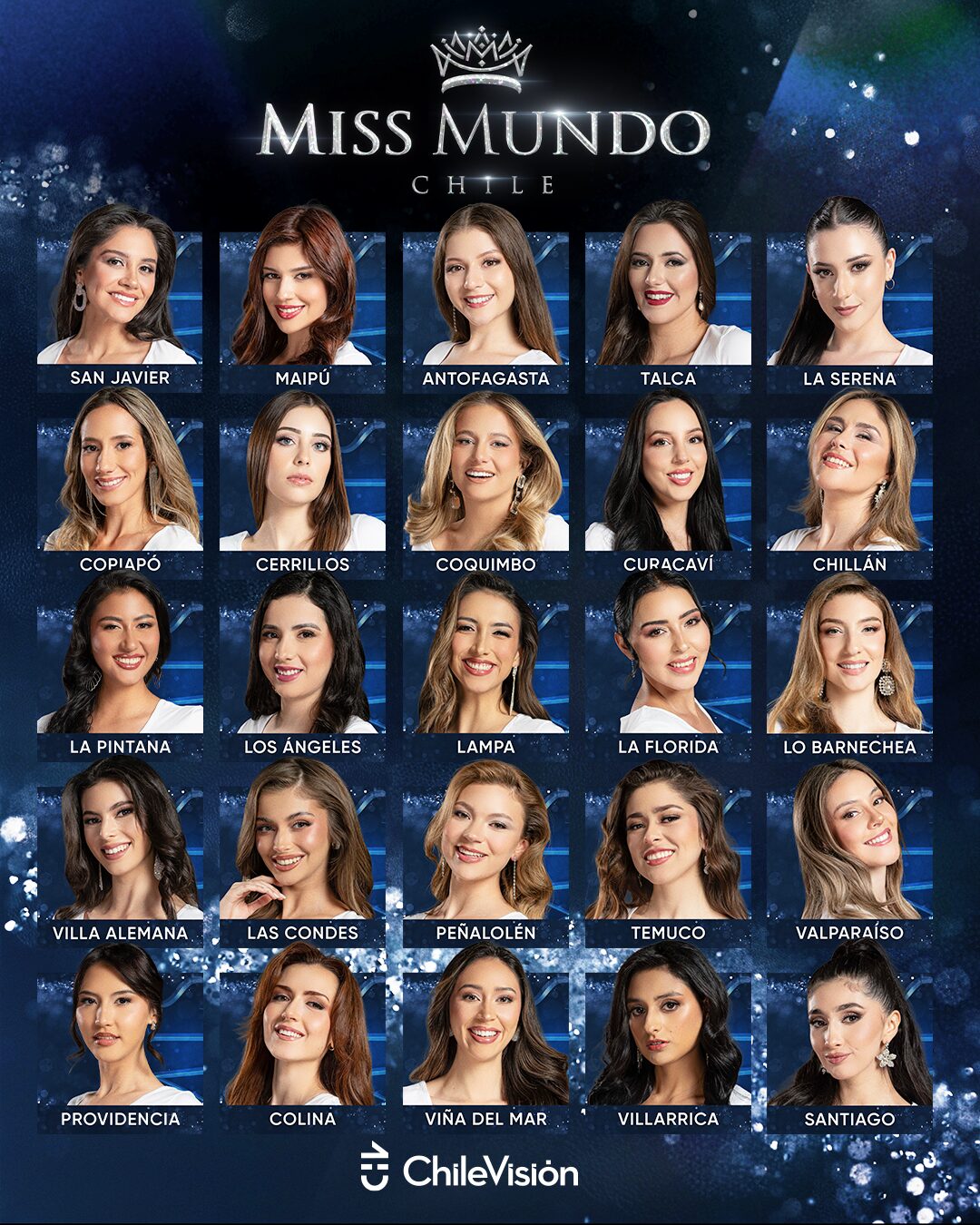 Candidata Miss Mundo Chile 2025
