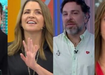 Matinales reaccionaron en vivo al sismo.