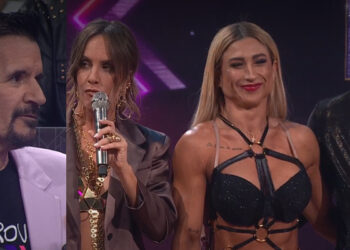 Irónico comentario de Diana Bolocco a Vasco Moulian en Fiebre de Baile