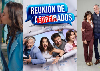 Teleseries Mega en el Top Ten Rating